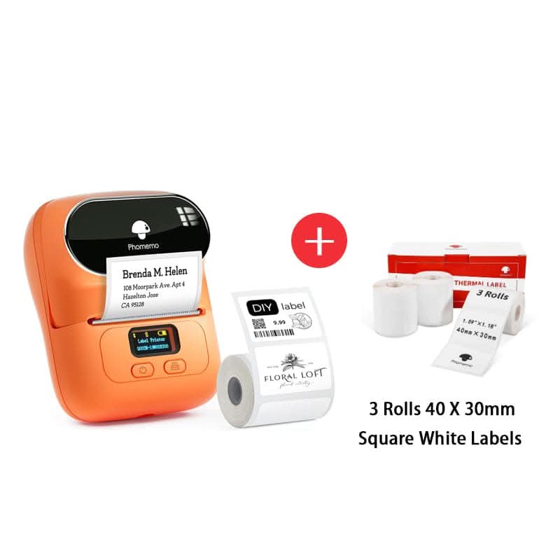 Phomemo M110 Bluetooth Portable Thermal Business Label Maker Kit - Image 5