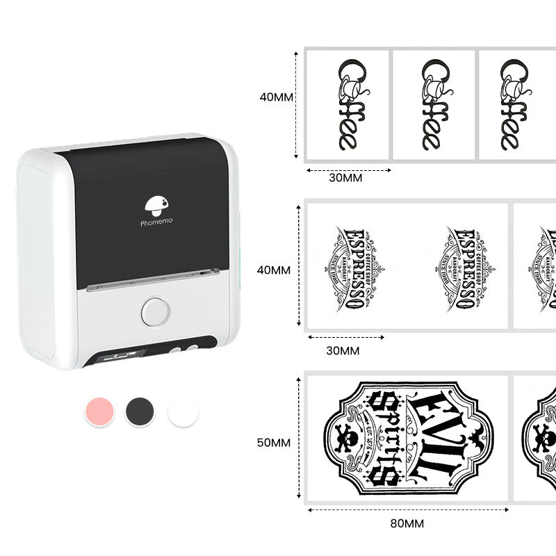 Phomemo M200 Bluetooth Label Maker Gift Set - Image 2