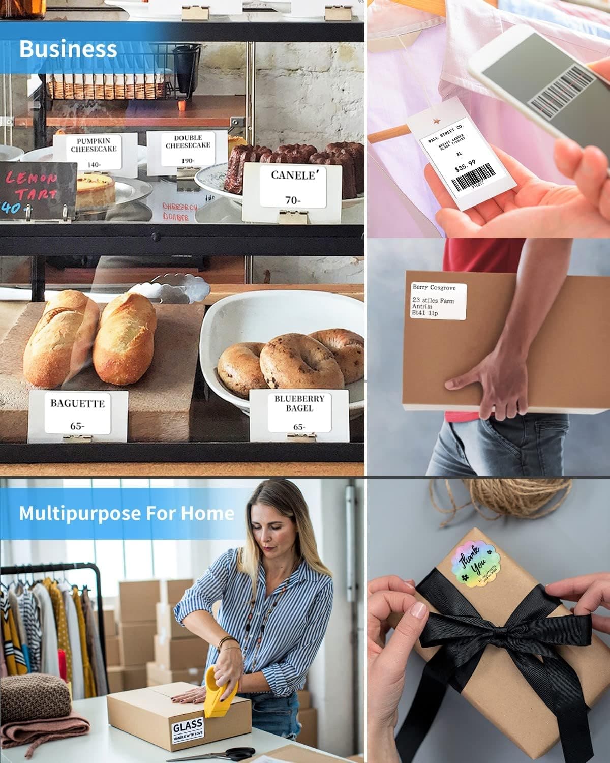Phomemo M200 Bluetooth Portable Thermal Business Label Maker - Email Only - Image 8