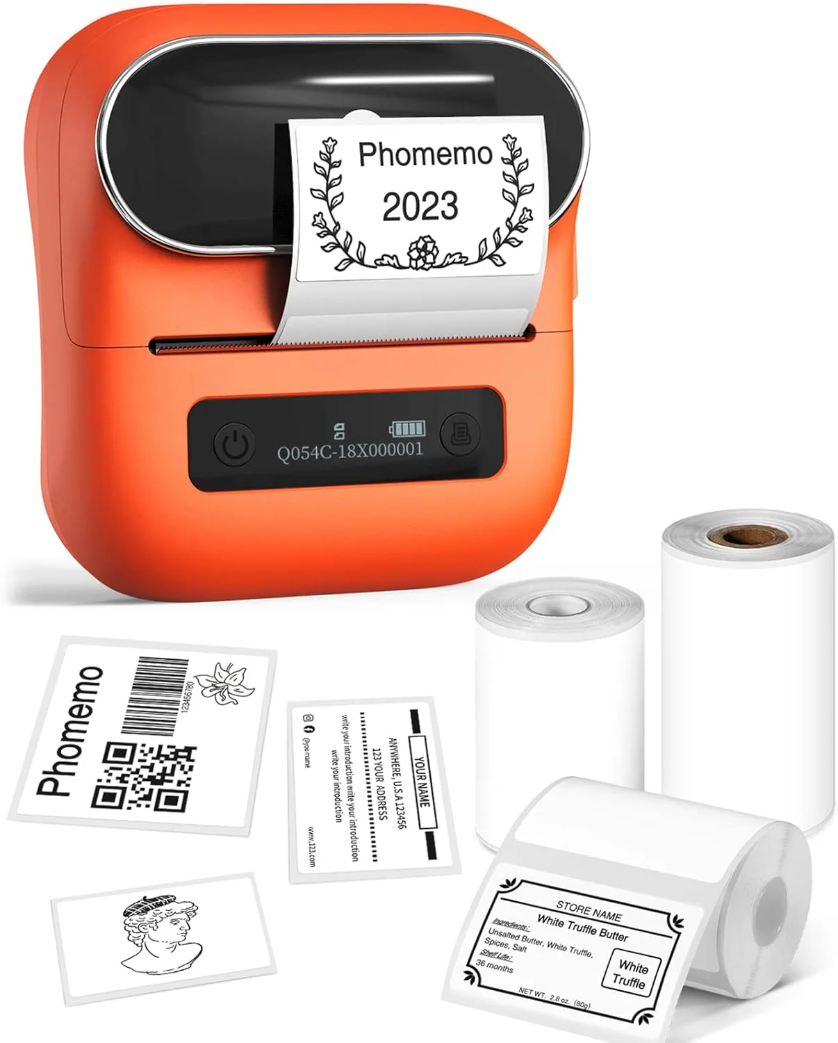 Phomemo M220 Label Maker, New Flagship 3.14 Inch Bluetooth Portable Thermal Label Printer for Barcode, Address, Labeling, Mailing, File Folder, Easy to Use, Support Phone&PC - Image 11