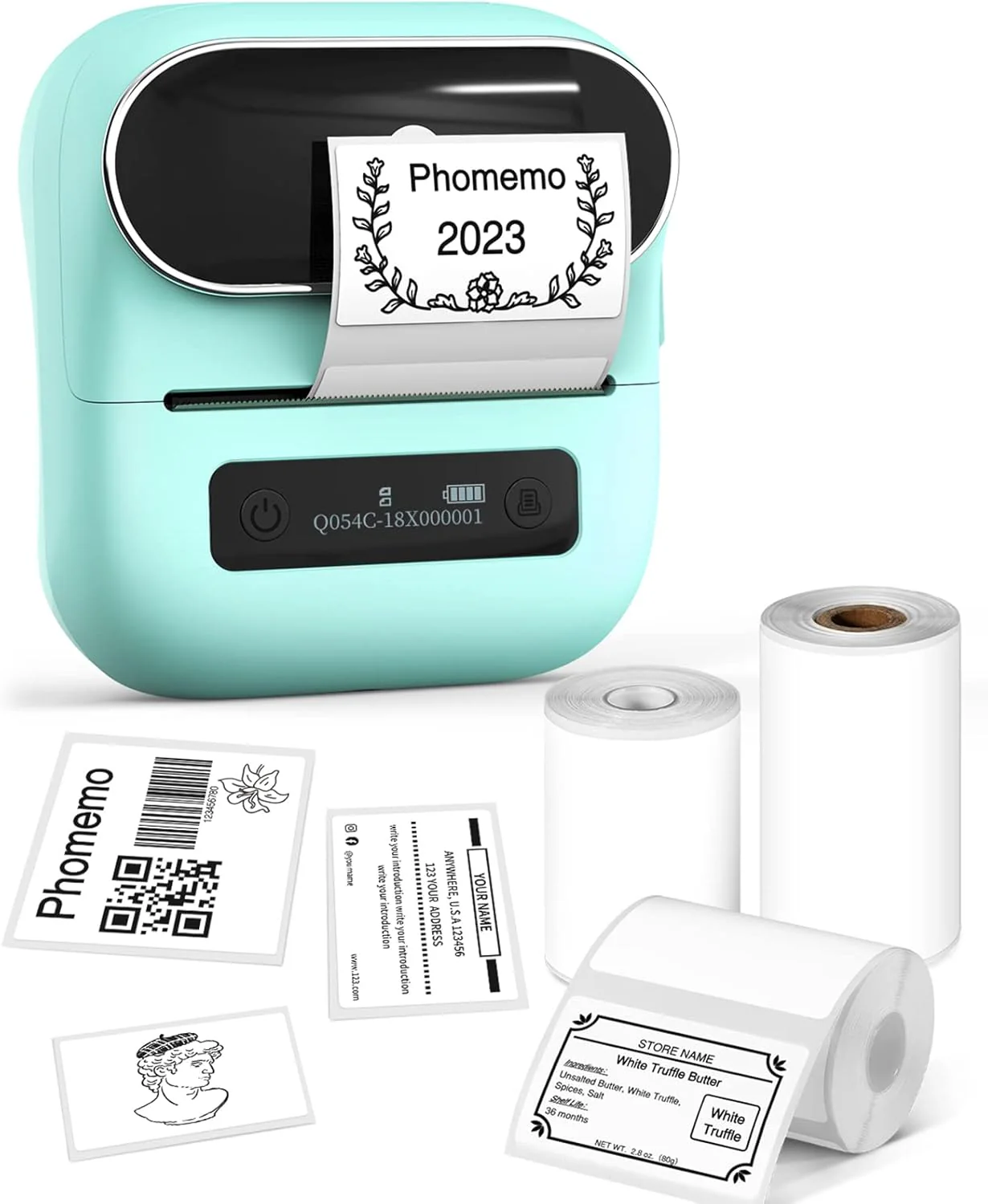 Phomemo M220 Label Maker, New Flagship 3.14 Inch Bluetooth Portable Thermal Label Printer for Barcode, Address, Labeling, Mailing, File Folder, Easy to Use, Support Phone&PC - Image 12