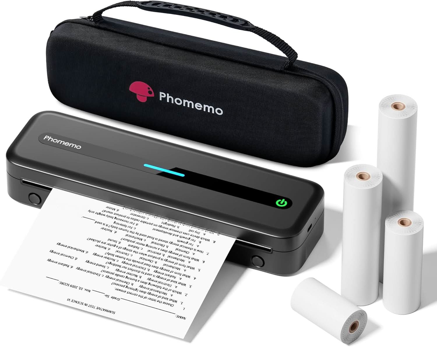 Phomemo Portable Printer,[Upgrade] M832 Inkless Printer,Bluetooth Portable Printers Wireless for Travel,8.5''x 11''Thermal Printer Support Multi Sizes for Home,Office,Car,Compatible with Phone &Laptop - Image 14