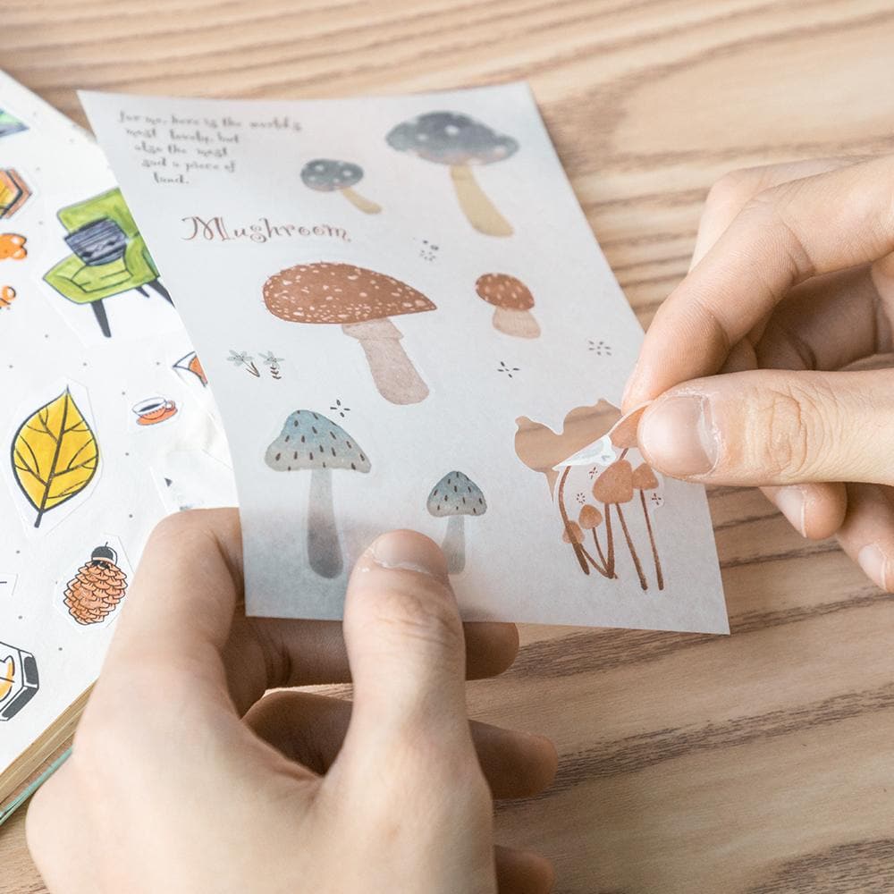 Phomemo Mushroom Translucent Sticker - Image 5