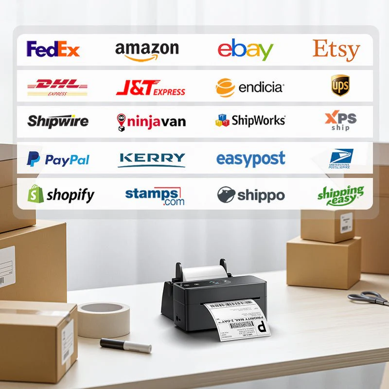 Phomemo PM64D Bluetooth Shipping Label Printer Upgraded Direct Touchscreen - Image 6