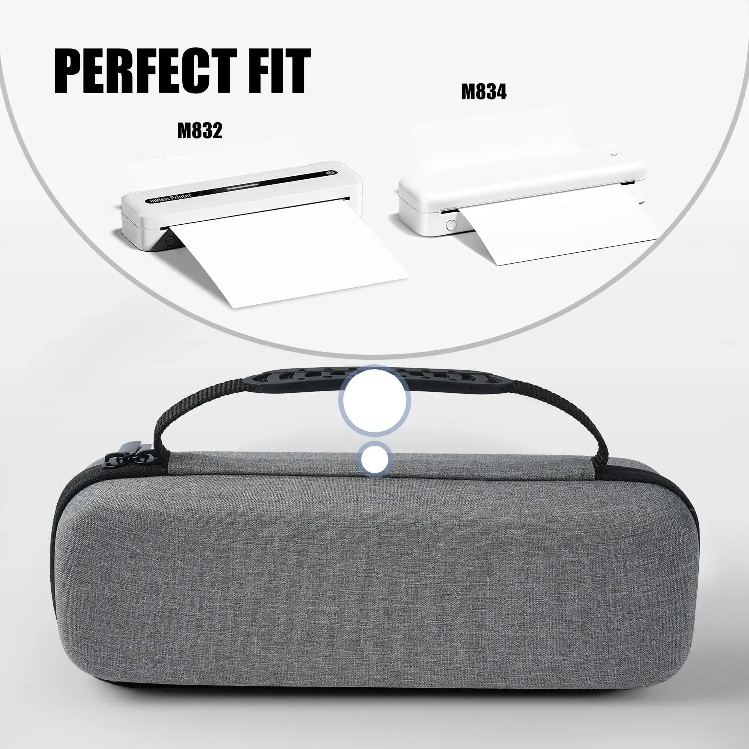 Phomemo Portable Printer Storage Bag for M832 / M834 - Image 5