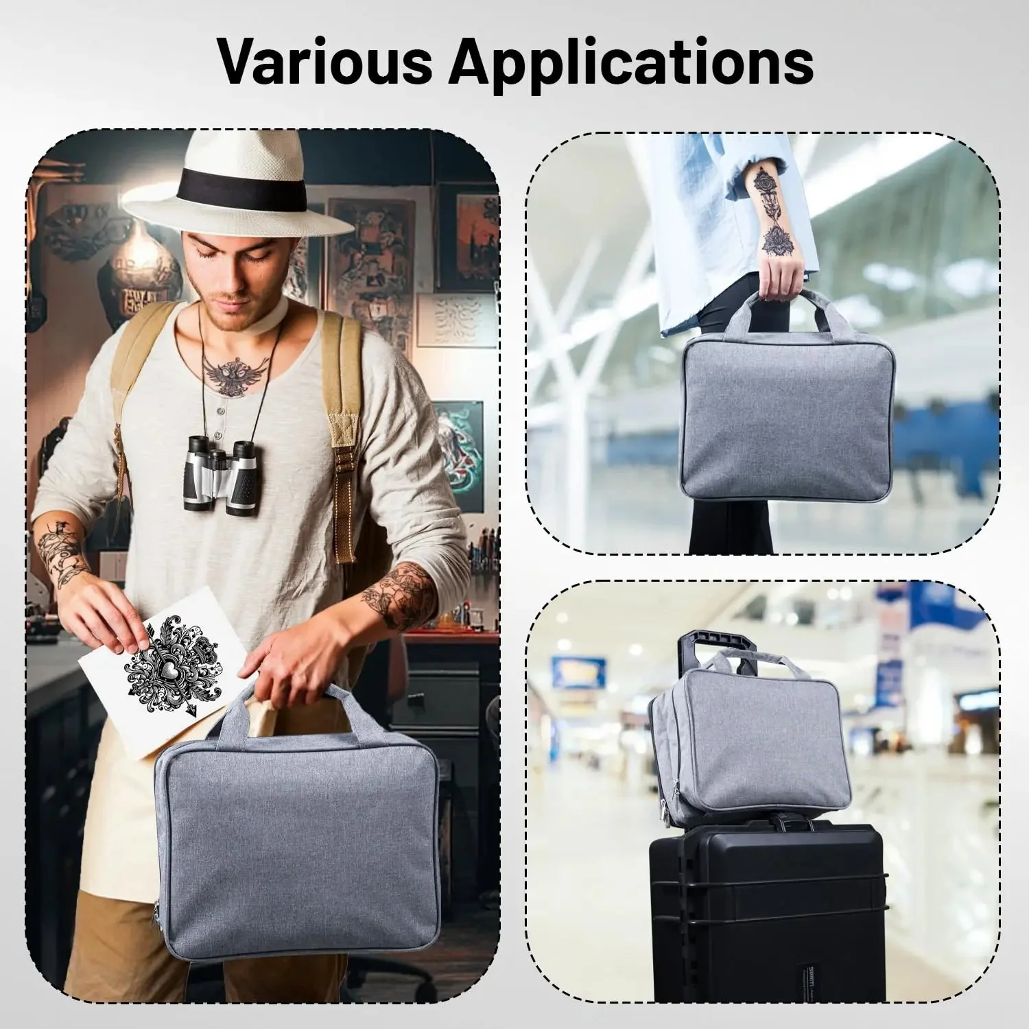 Phomemo Tattoo Carrying Case for Tattoo Accessories - Image 6