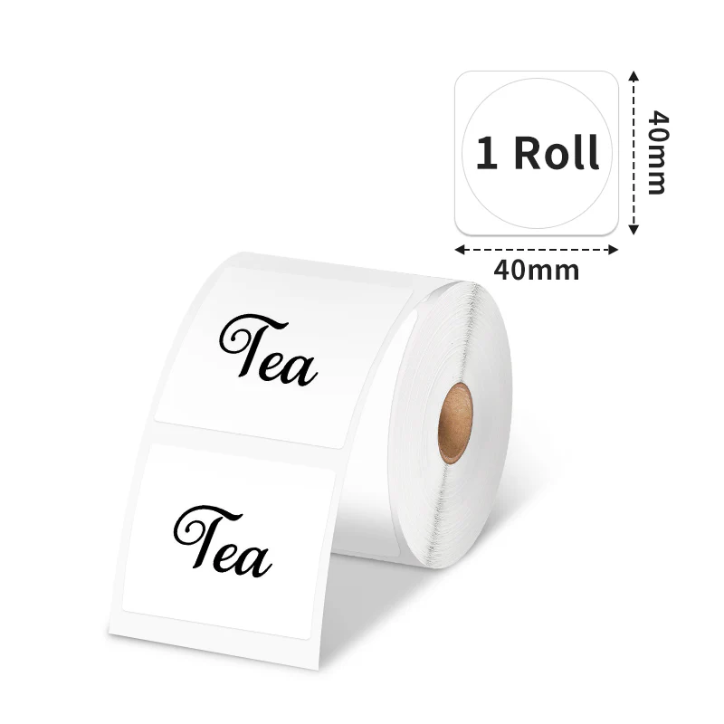 Phomemo 40×40mm White Thermal Label For M200/M110/M220/M120/M221/M150 - Image 2