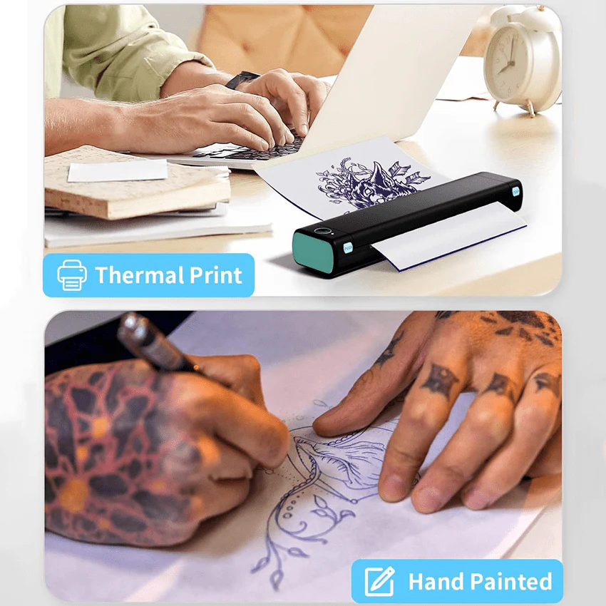 Phomemo Tattoo Transfer Paper For M08F/TP81/TP83/TP87 Tattoo Printer - Image 9