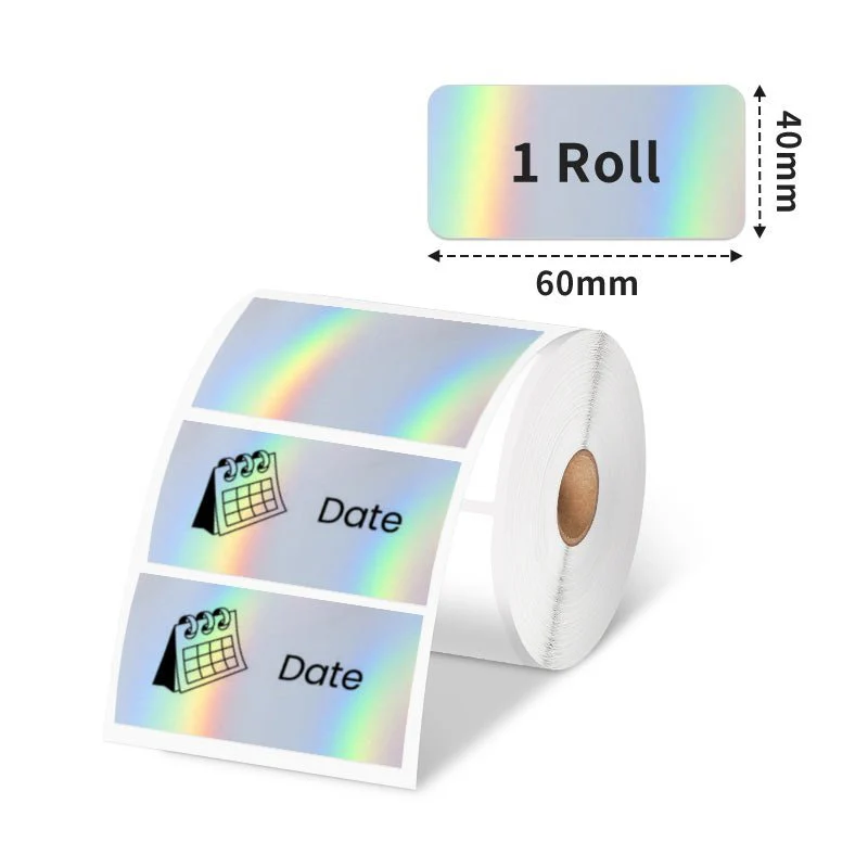 Phomemo 60×40mm Holographic Name Thermal Label For M200/M220/M221 - Image 2
