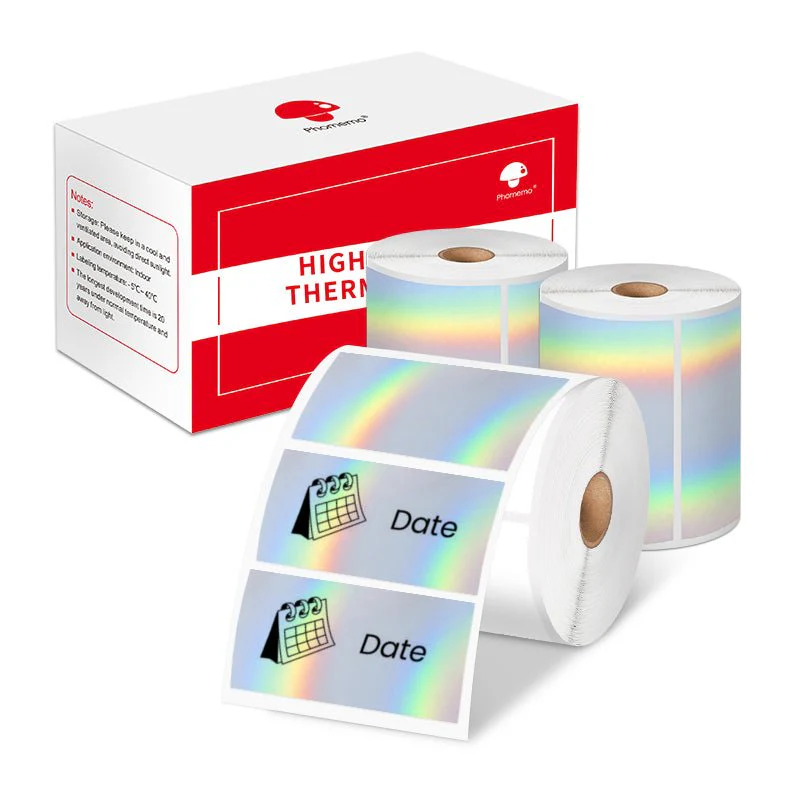 Phomemo 60×40mm Holographic Name Thermal Label For M200/M220/M221 - Image 6