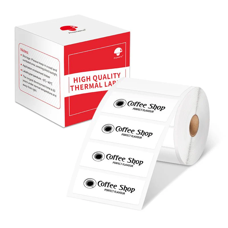 Phomemo 40×15mm White Thermal Label For M110/M120/M200/M220/M221/M150-1 Roll