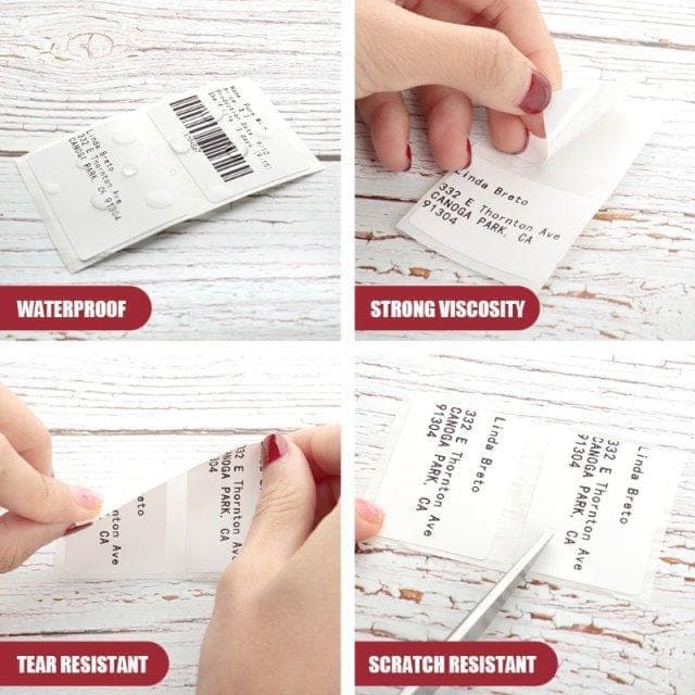 Phomemo 45×20mm White Thermal Label For M110/M120/M200/M220/M221/M150-1 Roll - Image 3