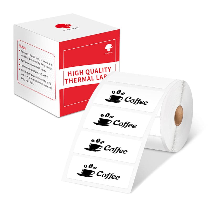 Phomemo 45×15mm White Thermal Label for M110/M120/M200/M220/M221/M150