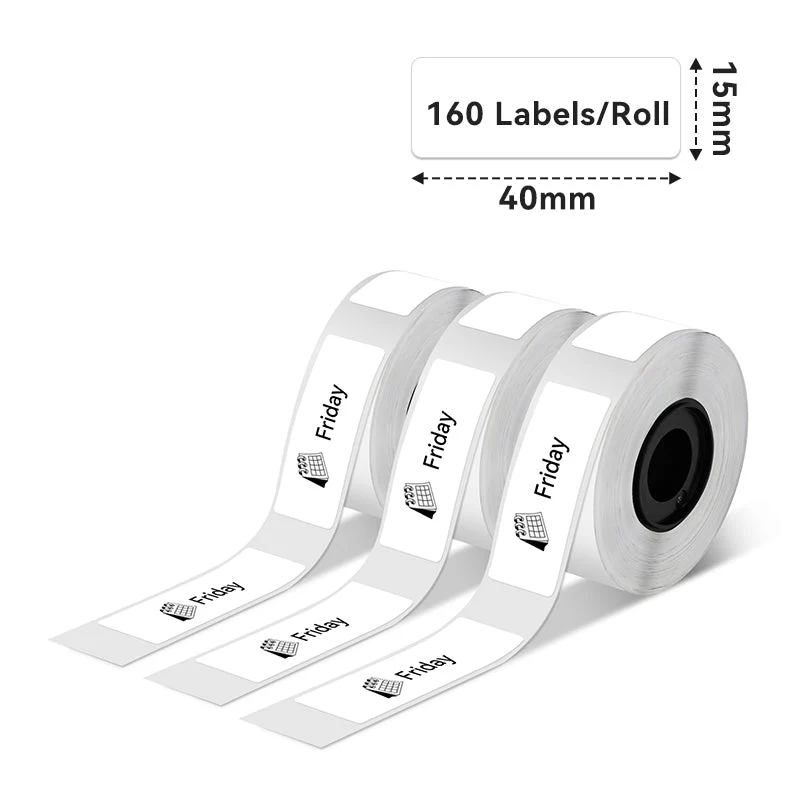 Phomemo Black on White Thermal Label for D30/D35/Q30/Q30S - Image 10