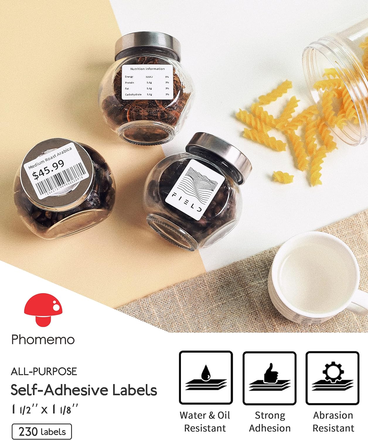 Phomemo 40x30mm White Thermal Label for M110/M200/M150/M120/M220/M221 - Image 4