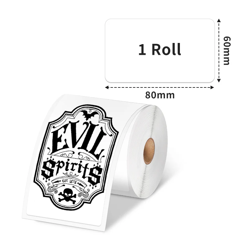 Phomemo 60×80mm White Label for M221/M220/M200 Label Maker - Image 2