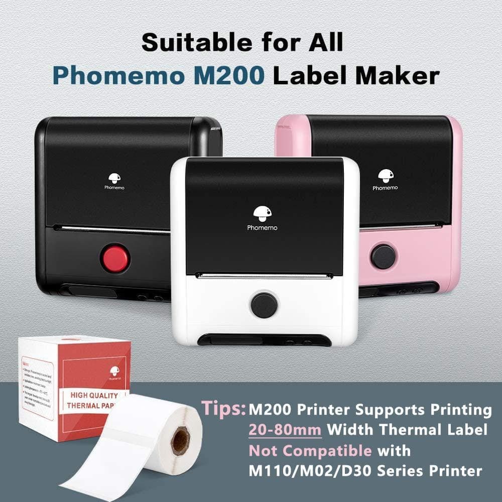 Phomemo 60×80mm White Label for M221/M220/M200 Label Maker - Image 3