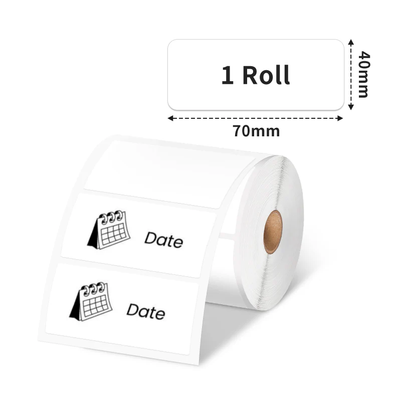 Phomemo 70×40mm White Label for M200/M220/M221 Label Maker - Image 2