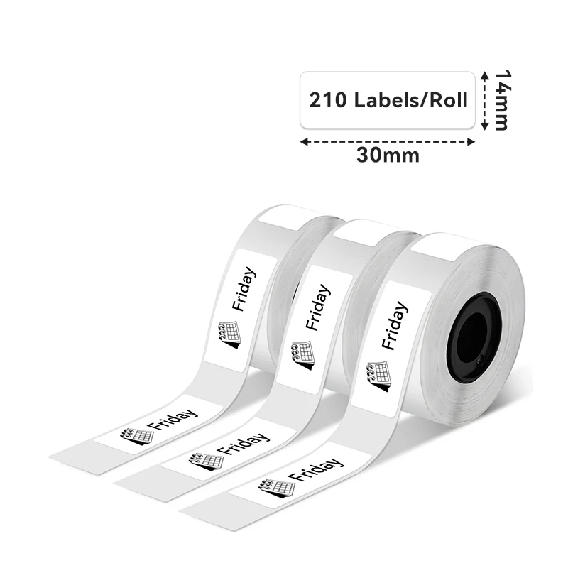 Phomemo 14x30mm White Thermal Label for D30/D35/Q30/Q30S - Image 2