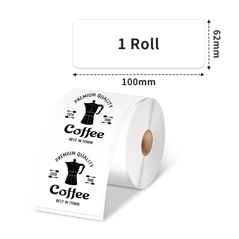 Phomemo 62×100mm White Thermal Label for M200/M220/M221 - Image 2