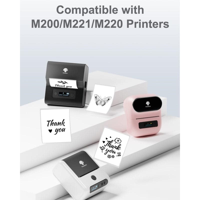 Phomemo 62×100mm White Thermal Label for M200/M220/M221 - Image 3